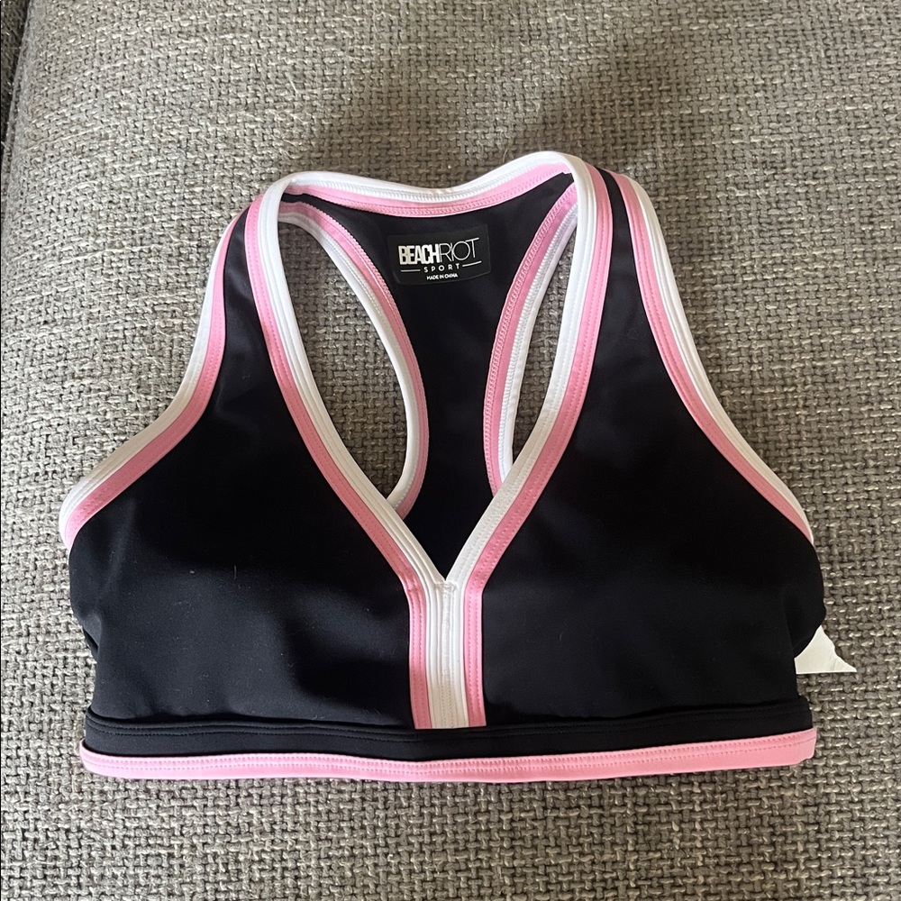 NWT Beach Riot Ida Prism Top - Picture 3 of 4
